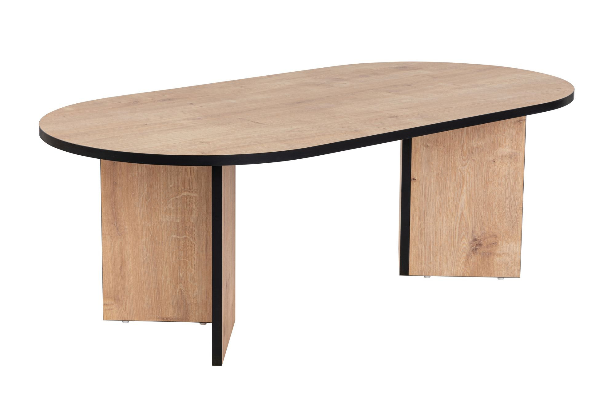 Mesa de centro de madera <<sable>> 119 x 60 x 40 cm - roble zafiro