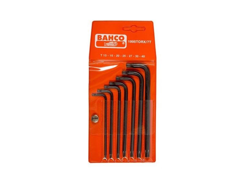 Juego llave acodada torx 7 pz. 1995torx/7t bahco