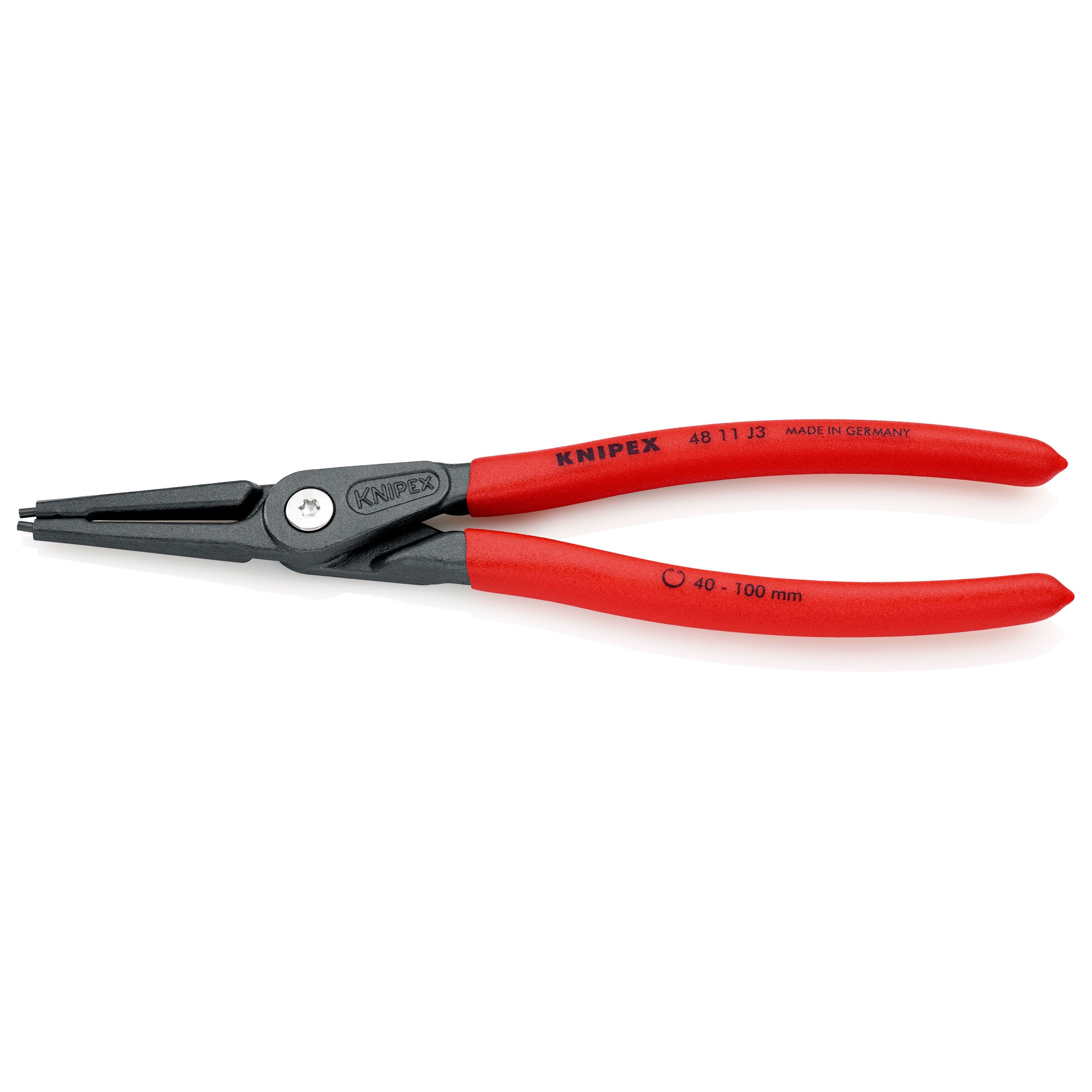 Alicate de precisão j 3 para furos d.40-100mm l.225mm knipex