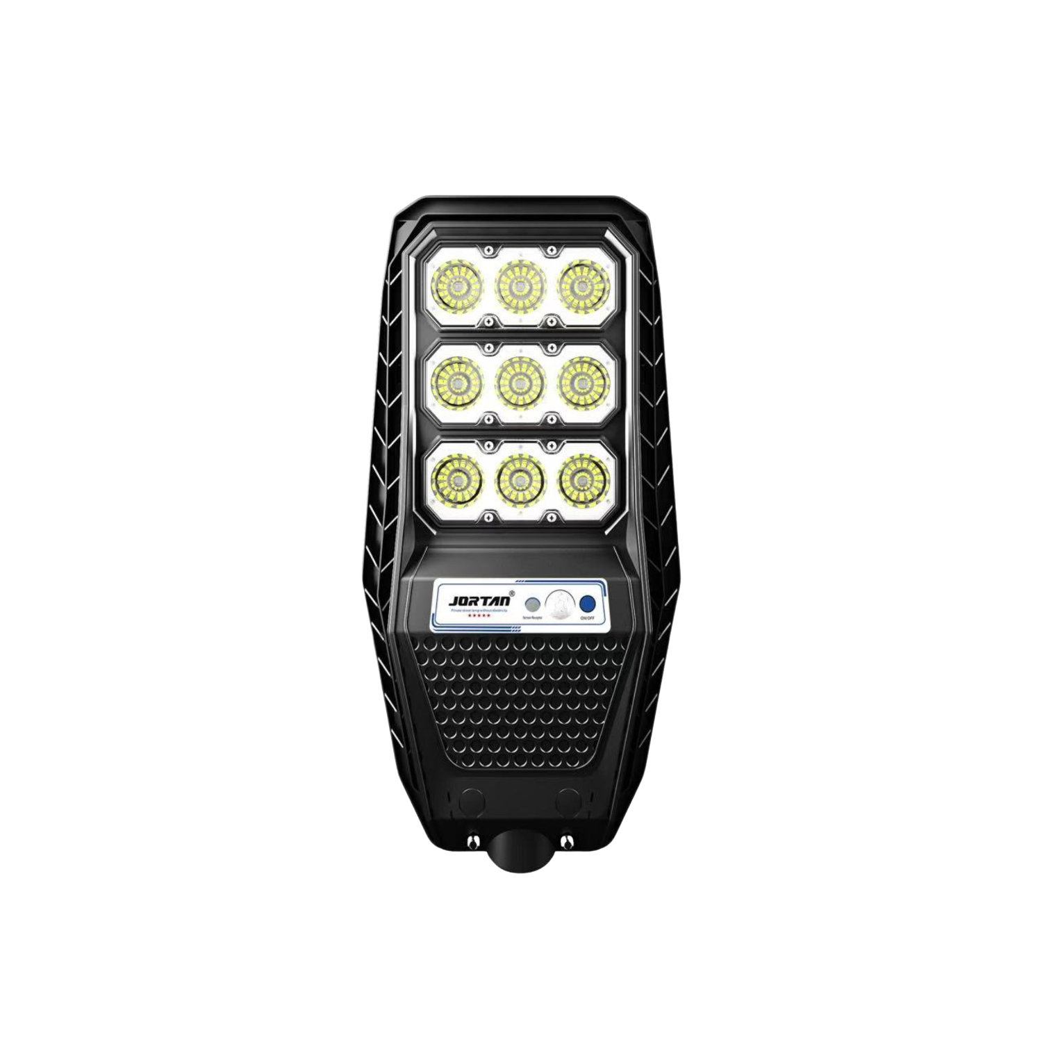 Lámpara solar LED alta potencia,panel policristalino, batería lifepo4- 300w