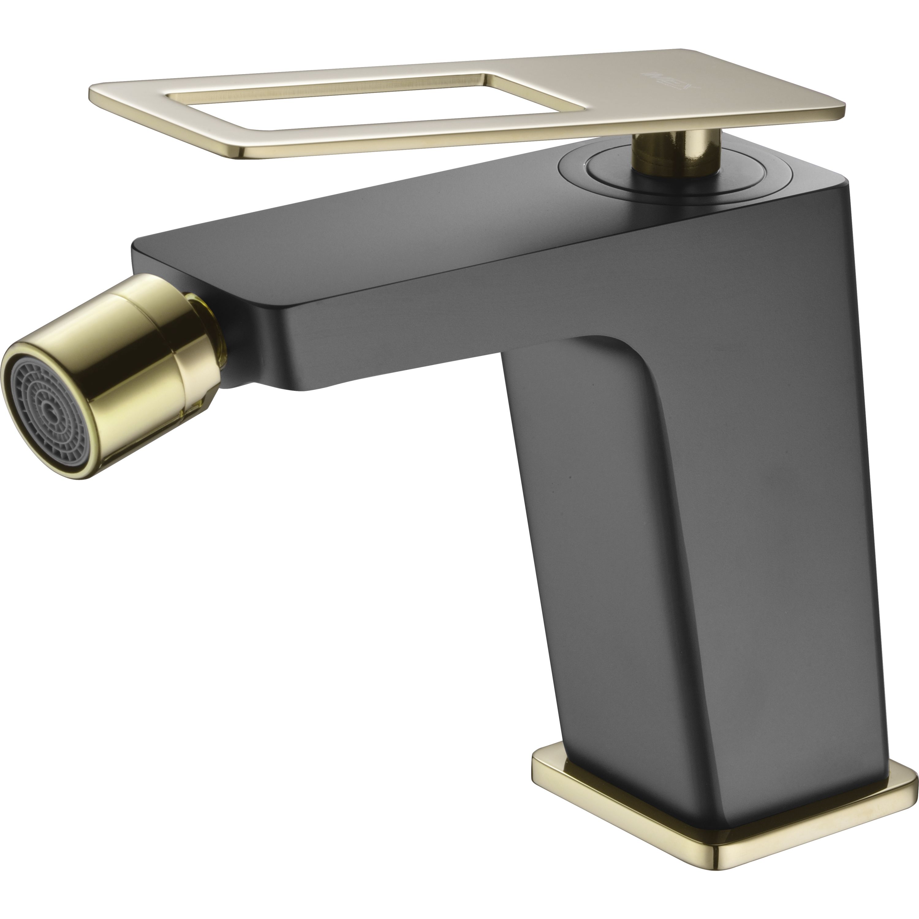 Grifo de bidé suecia negro oro [ imex® ]