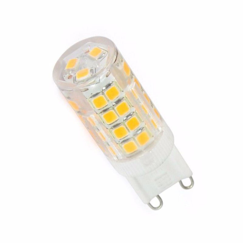 Bombilla LED g9 5w 220v smd2835 51LED 360° - blanco cálido 2300k