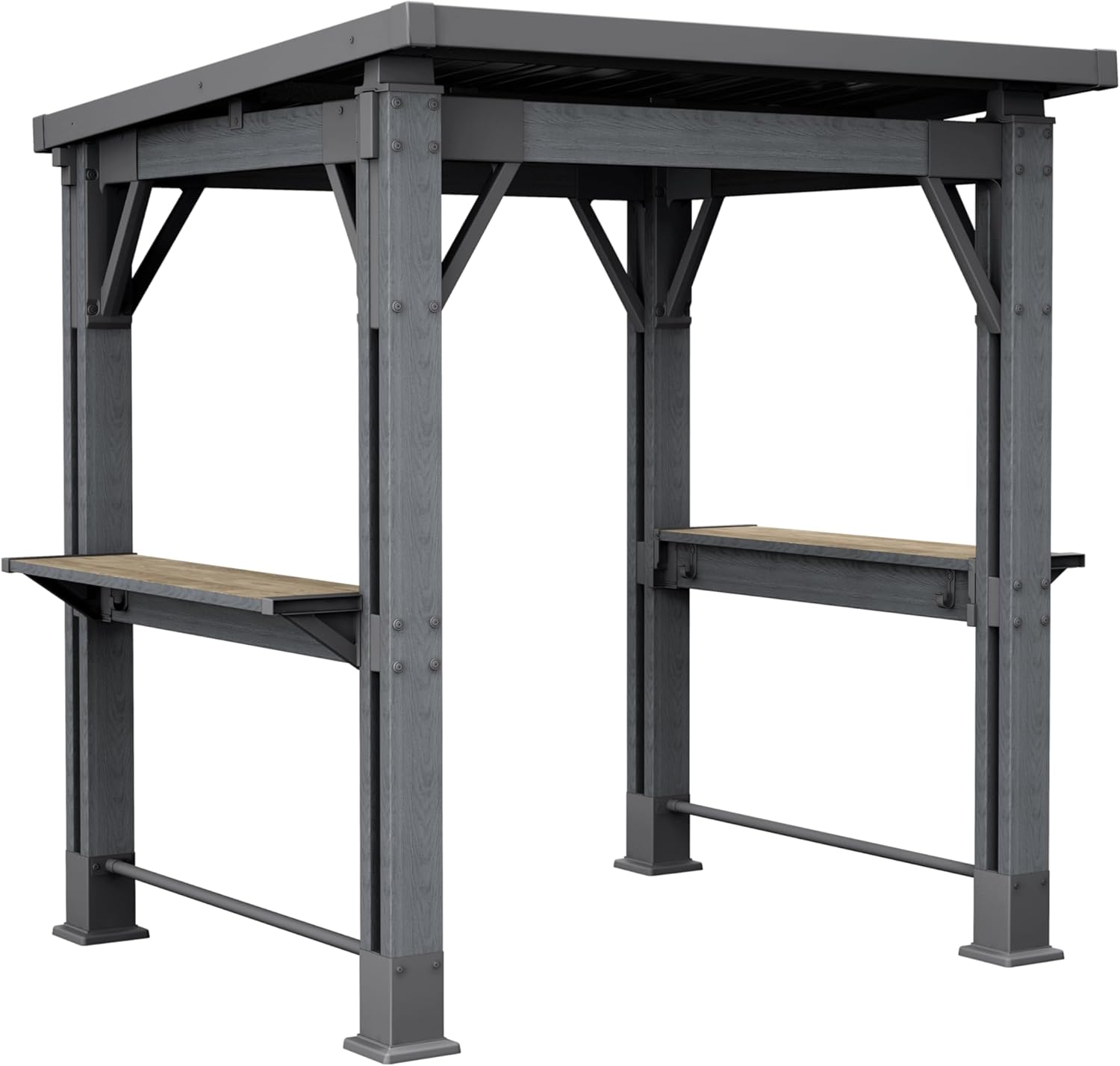 Keter gril gazebo gris de resina