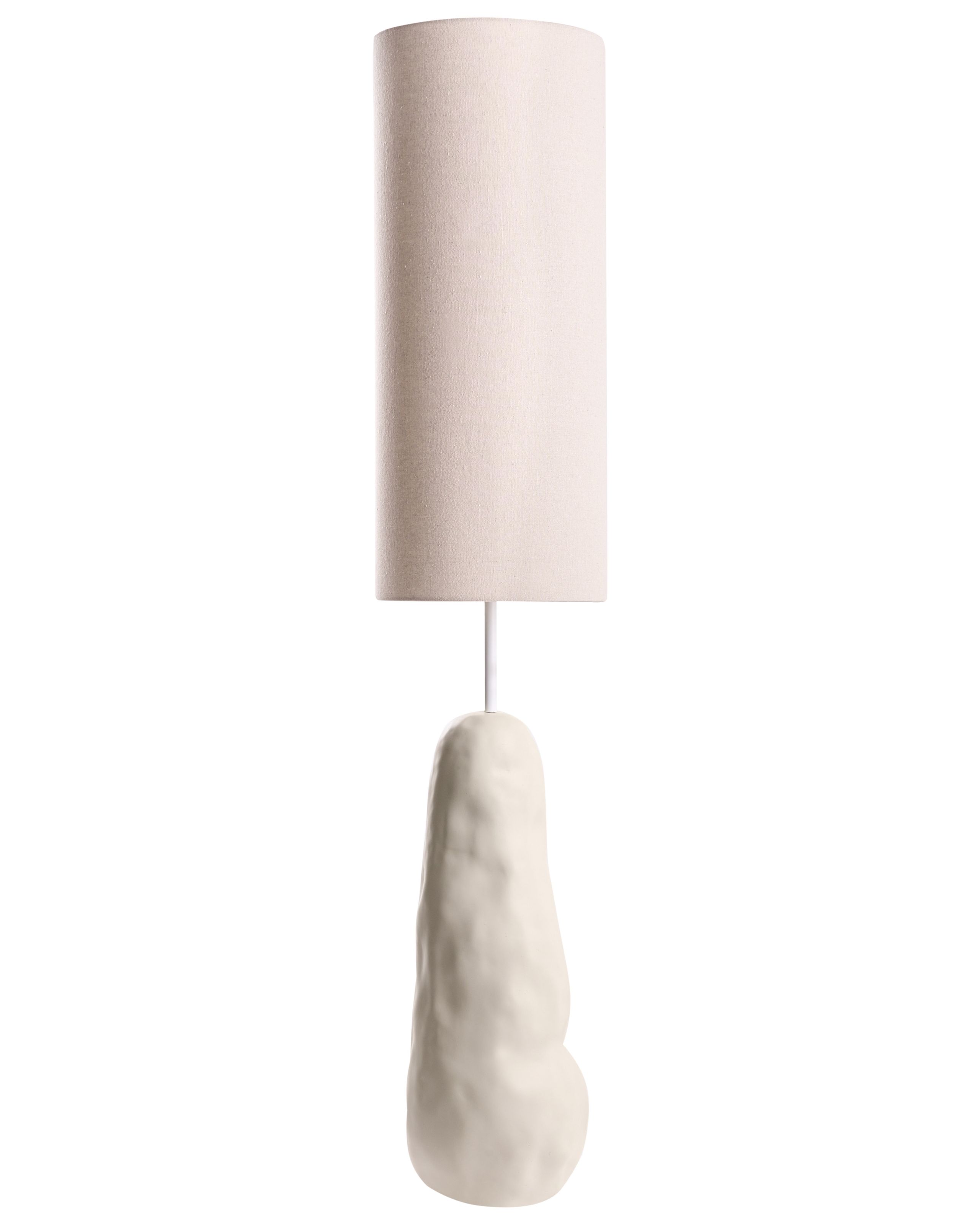 Lámpara de pie selb cerámica beige claro