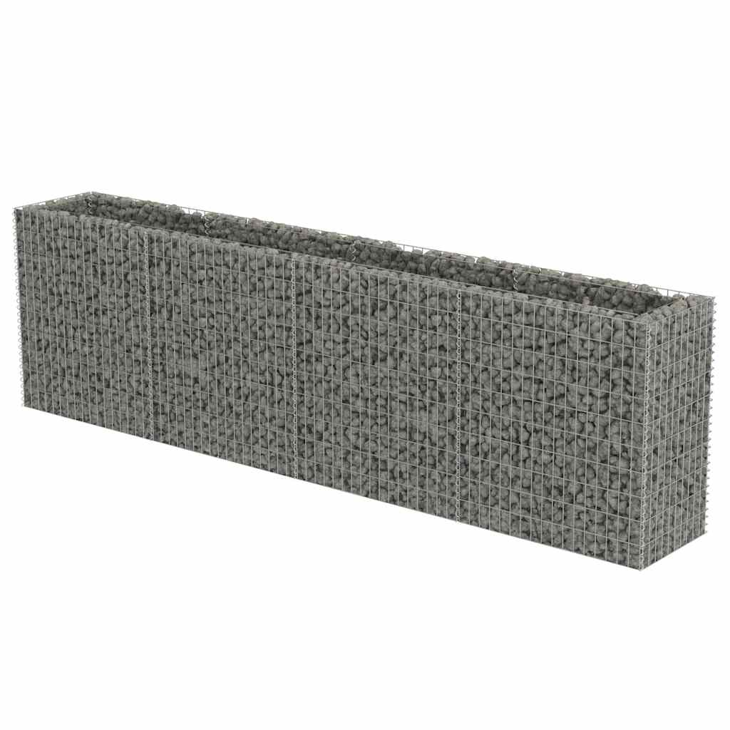 vidaXL arriate de gaviones de acero 360x50x100 cm