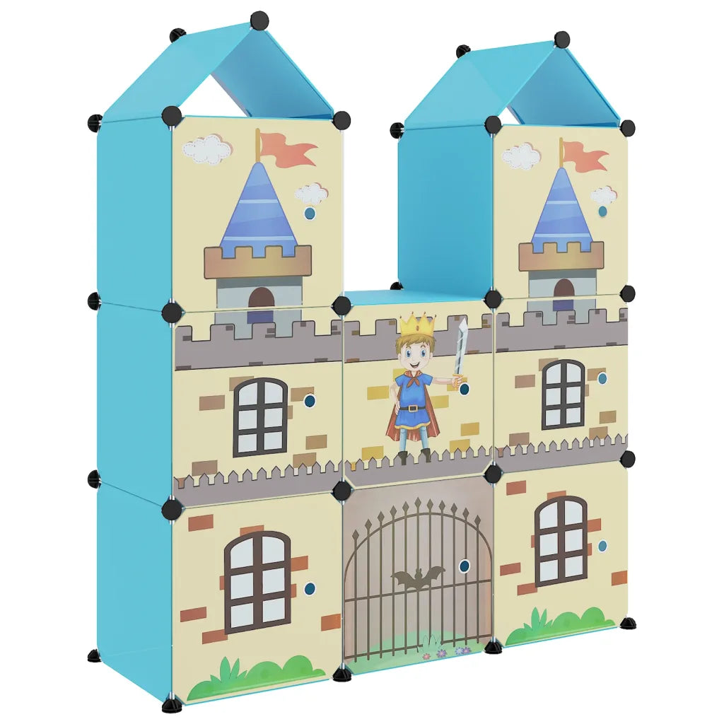 Armario infantil de almacenamiento 109,5 x 36,5 x 127