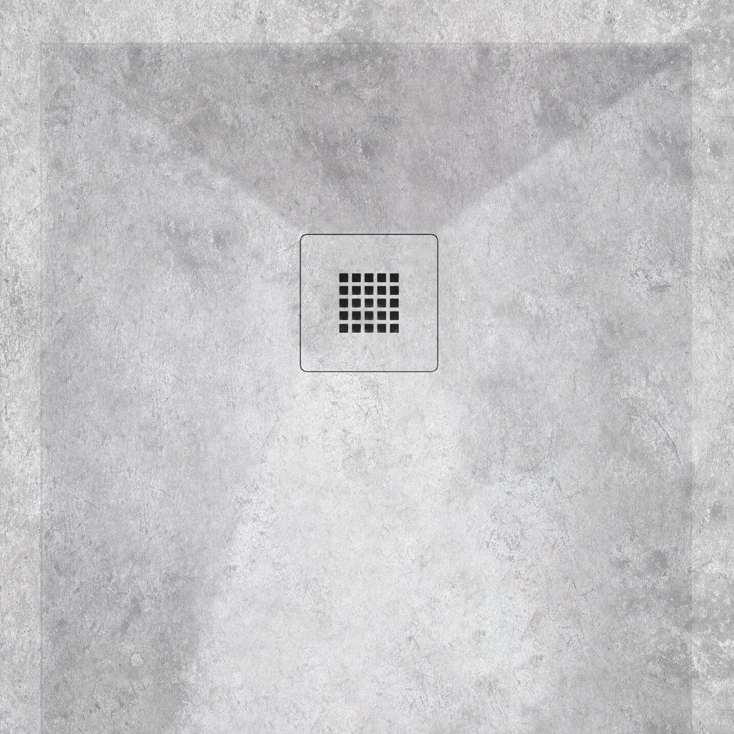 Plato de ducha resina dekor cemento 80x190 cm