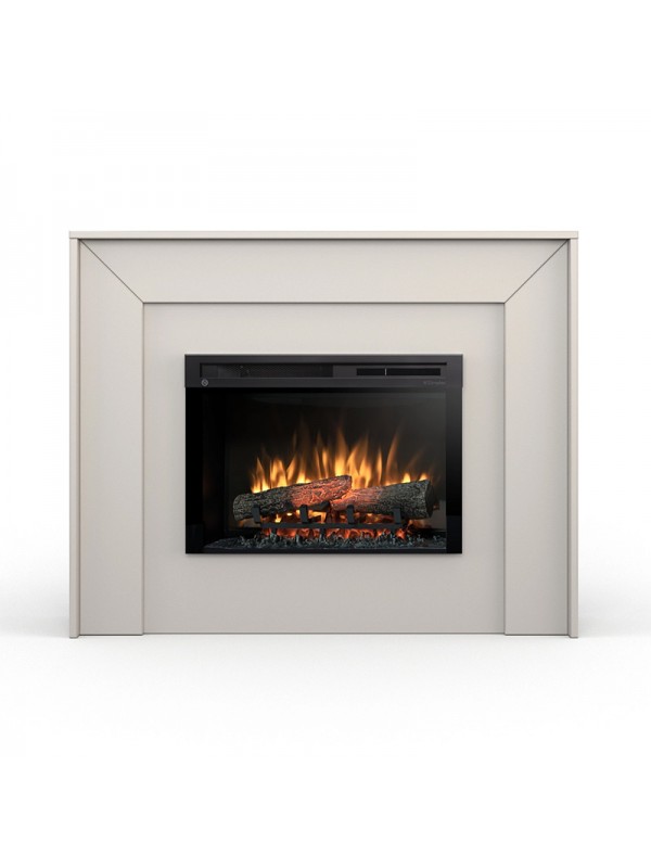 Zuni - chimenea eléctrica con calefacción LED 26" - cachemira