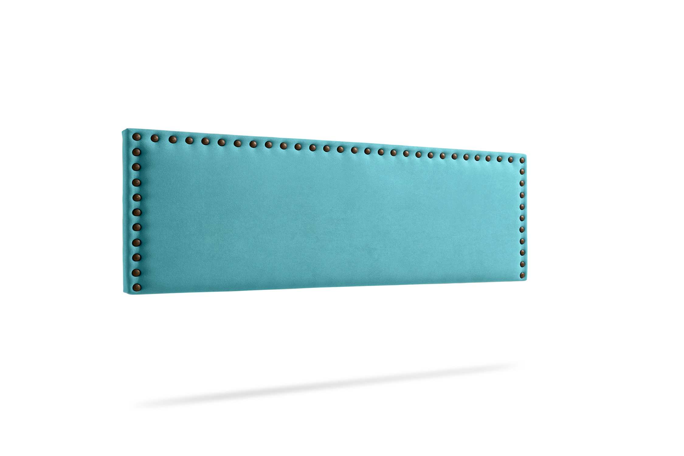 Cabecero tapizado modena acualine 220x55x8 cm - moonia
