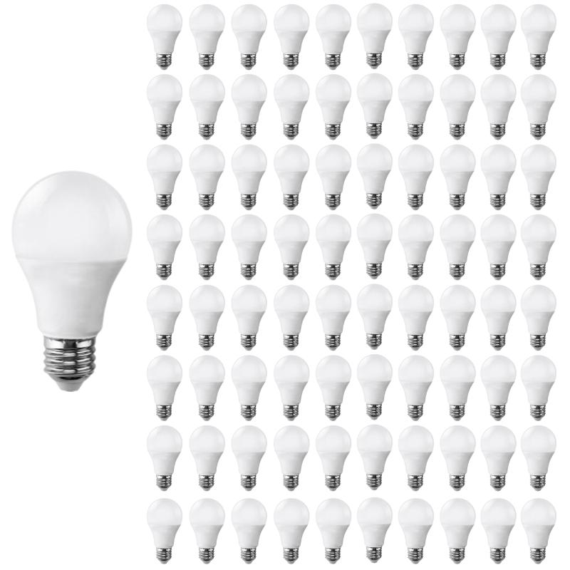Bombilla LED E27 18w 220v a70 (pack de 100) - blanco frío 6000k -