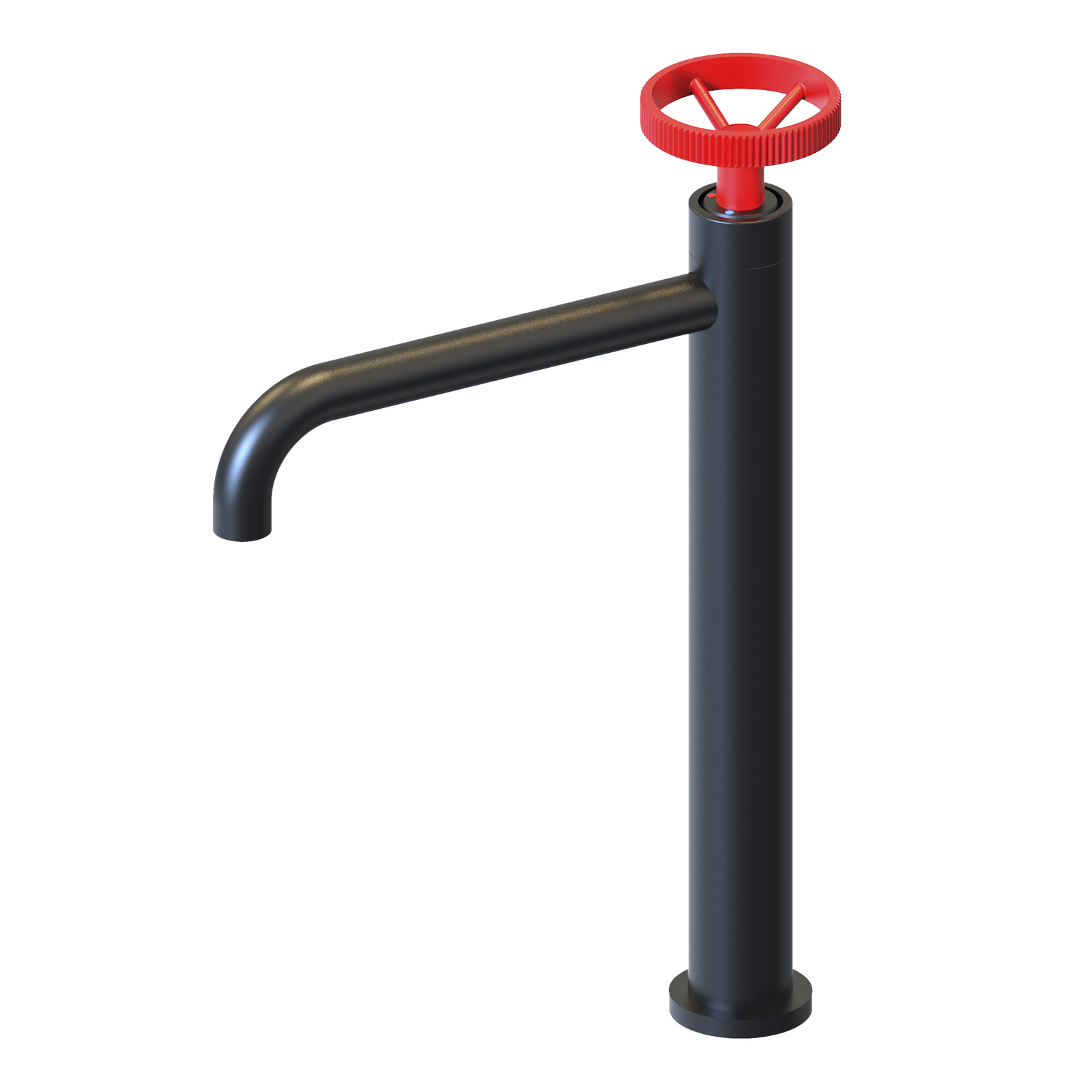 Grifo de lavabo k2o chillout delta alto 23x6,7x37cm grifo monomando con air