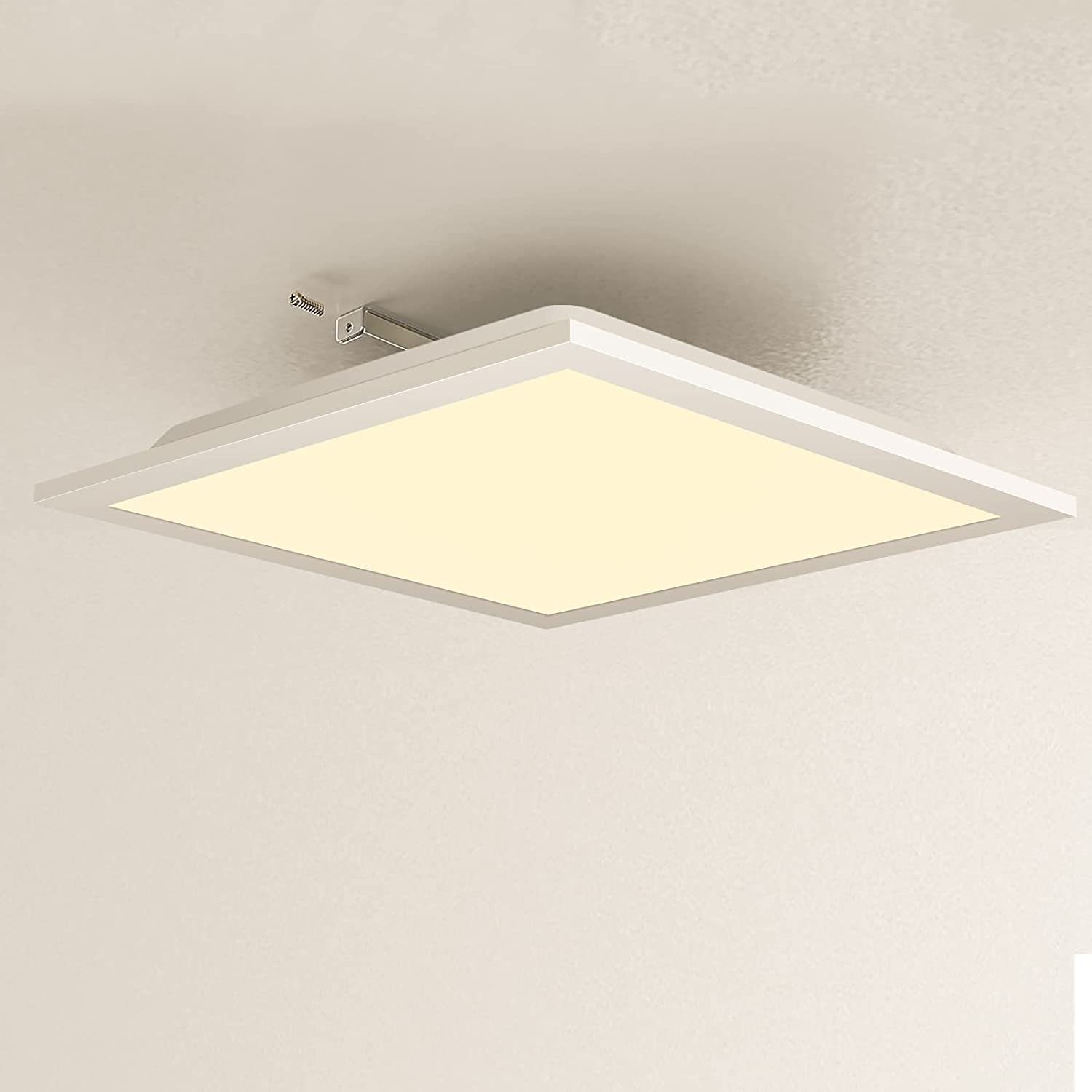 Nettlife lámpara de techo LED blanca 60x60
