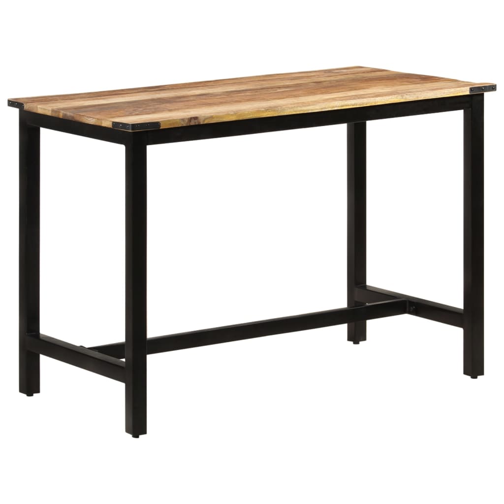 Mesa de comedor madera maciza de mango 110x60x76 cm oif635881