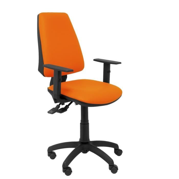 Silla de oficina ergonómica con mecanismo sincronizado y altura ajustable -