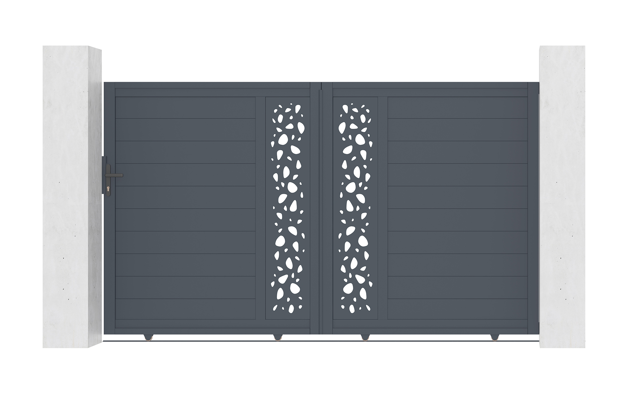 Puerta corredera de aluminio 3m sunny a.180cm