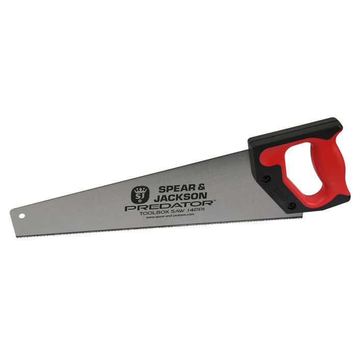 Serrucho de mano fino - 14 tpi - hoja templada - 356 mm