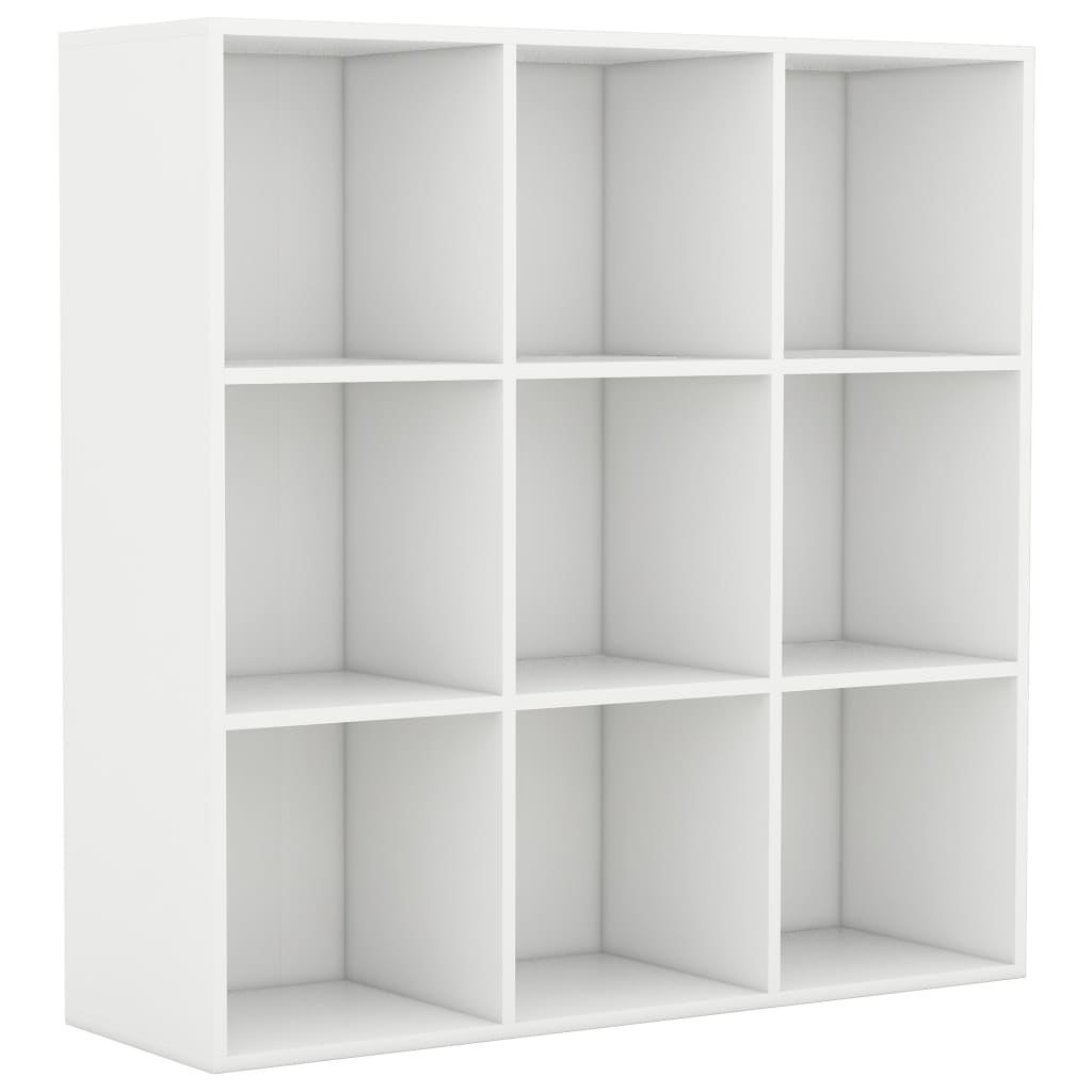 vidaXL estantería madera de ingeniería blanco 98x29x97,5 cm