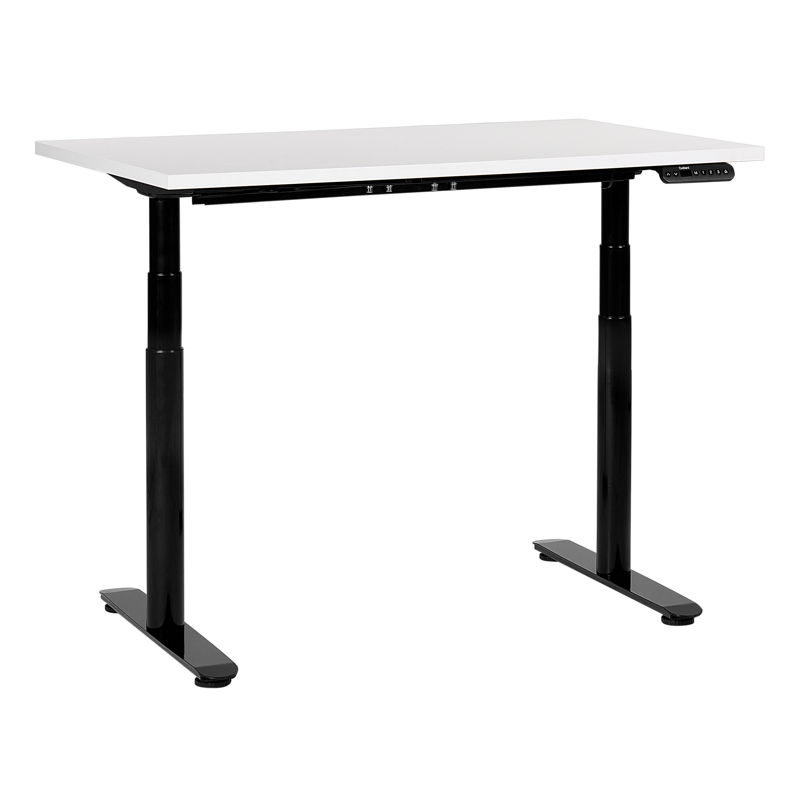 Escritorio de altura regulable eléctrico destinas 120 cm 72 cm blanco/negro