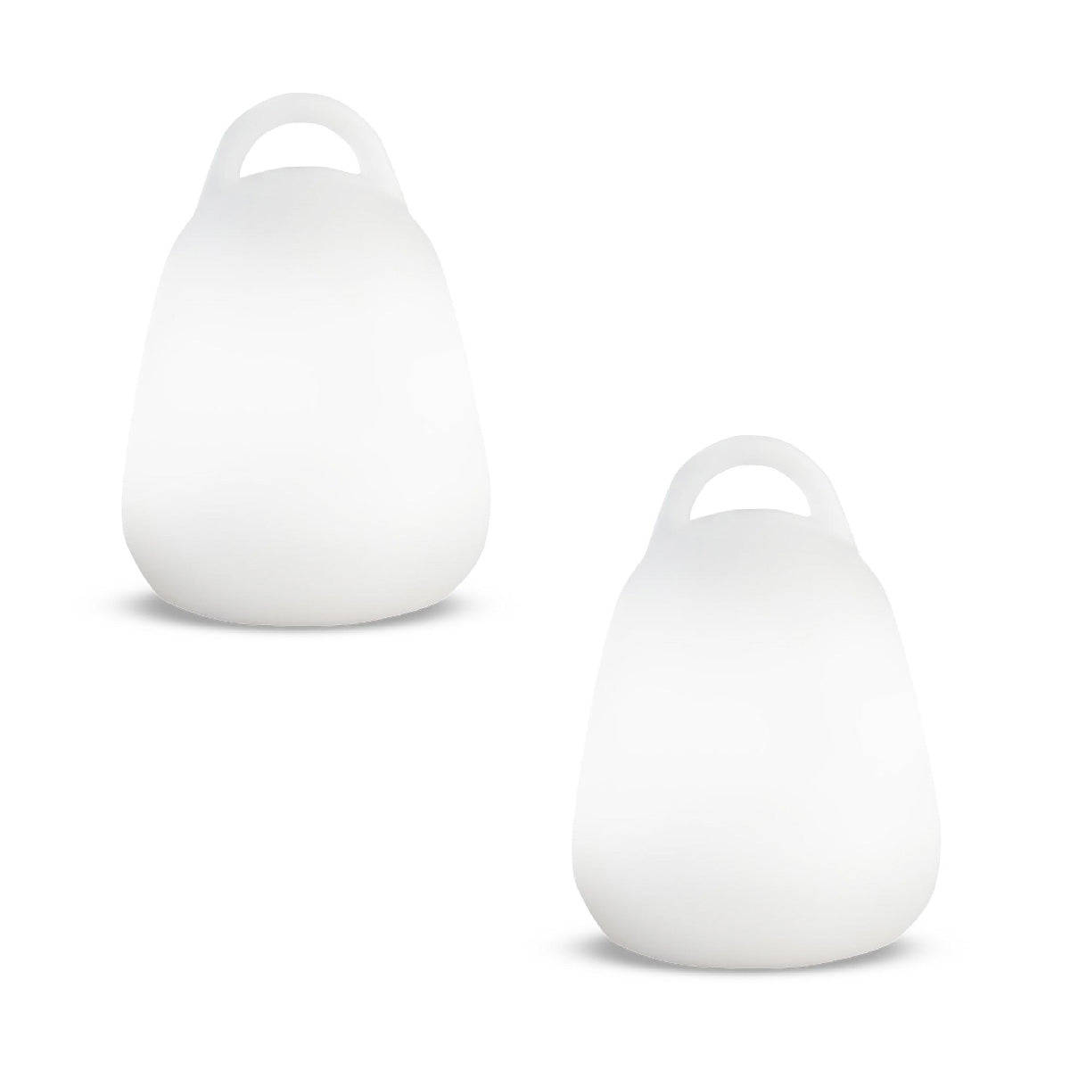 Juego de 2 lámparas de mesa inalámbricas h24cm liberty