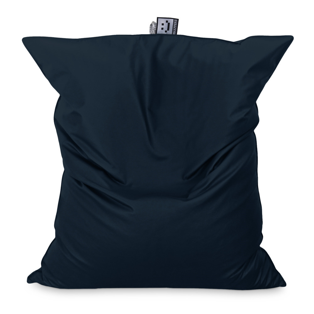 Big puff polipiel exterior azul oscuro happers