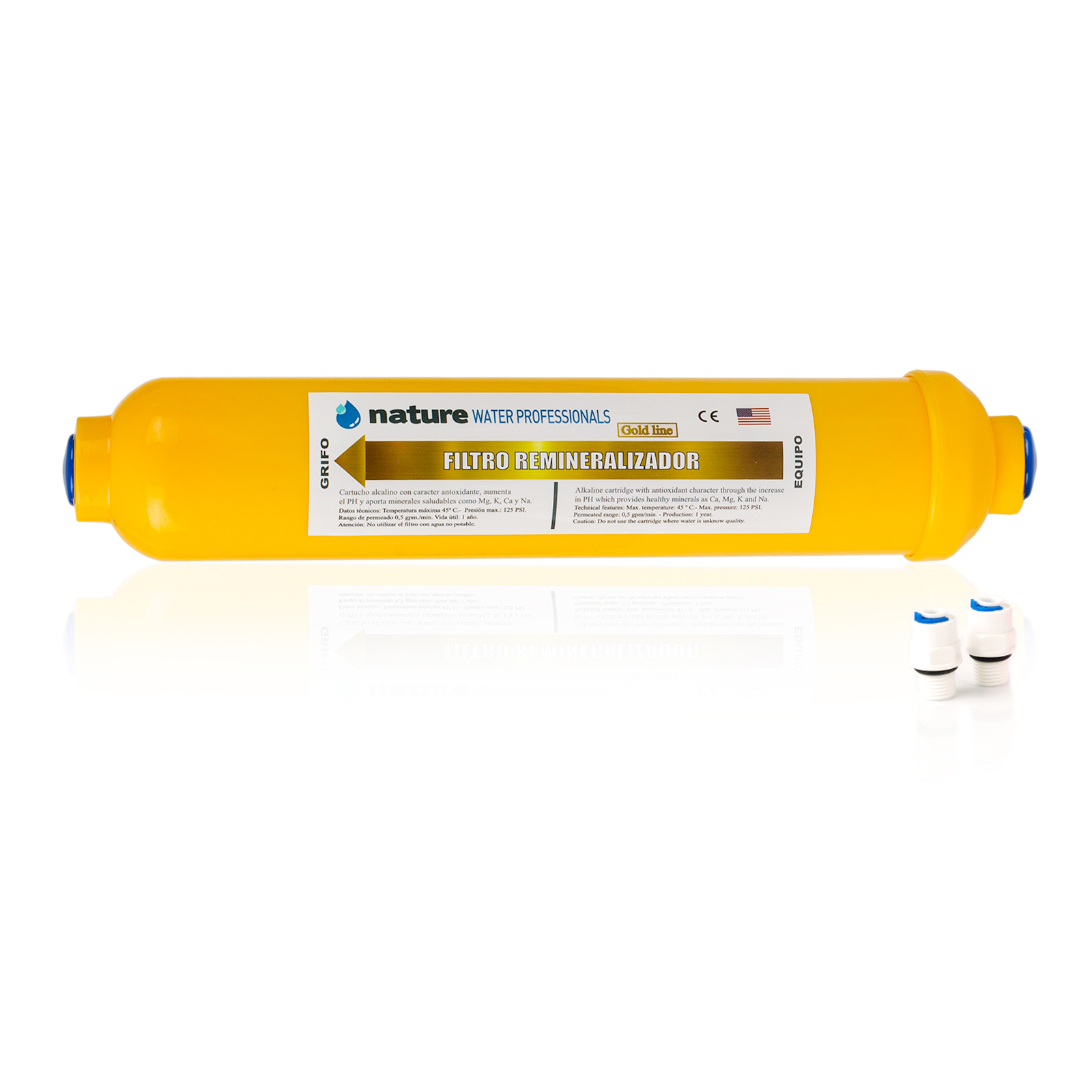 Postfiltro minerales gold