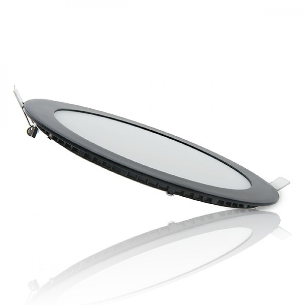 Placa LED 18w 1800lm 6000ºk circular 40.000h [ho-gp-lz-3-b-cw]