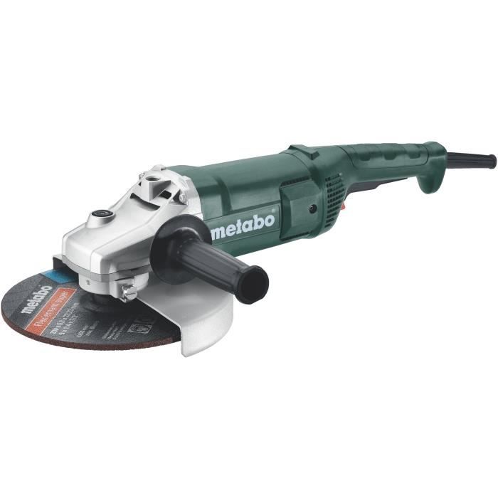 Amoladora angular metabo wp 2000-230 - diámetro 230 mm - potencia 2000 w -