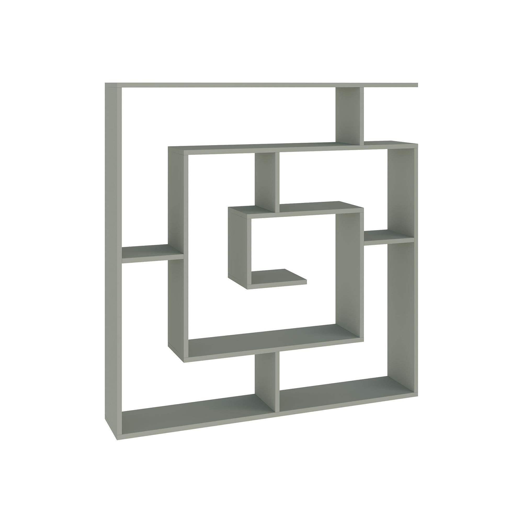 Estantería de madera <<labirent>> - 125 x 22 x 129 cm - verde