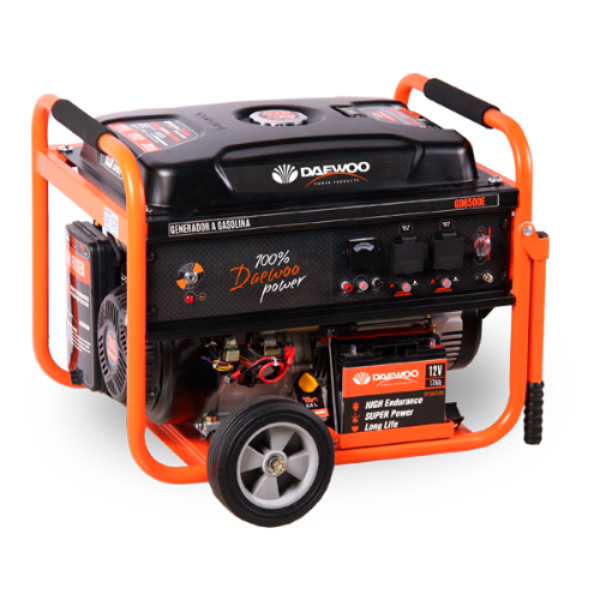 Generador arranque eléctrico daewoo gd6500e-s