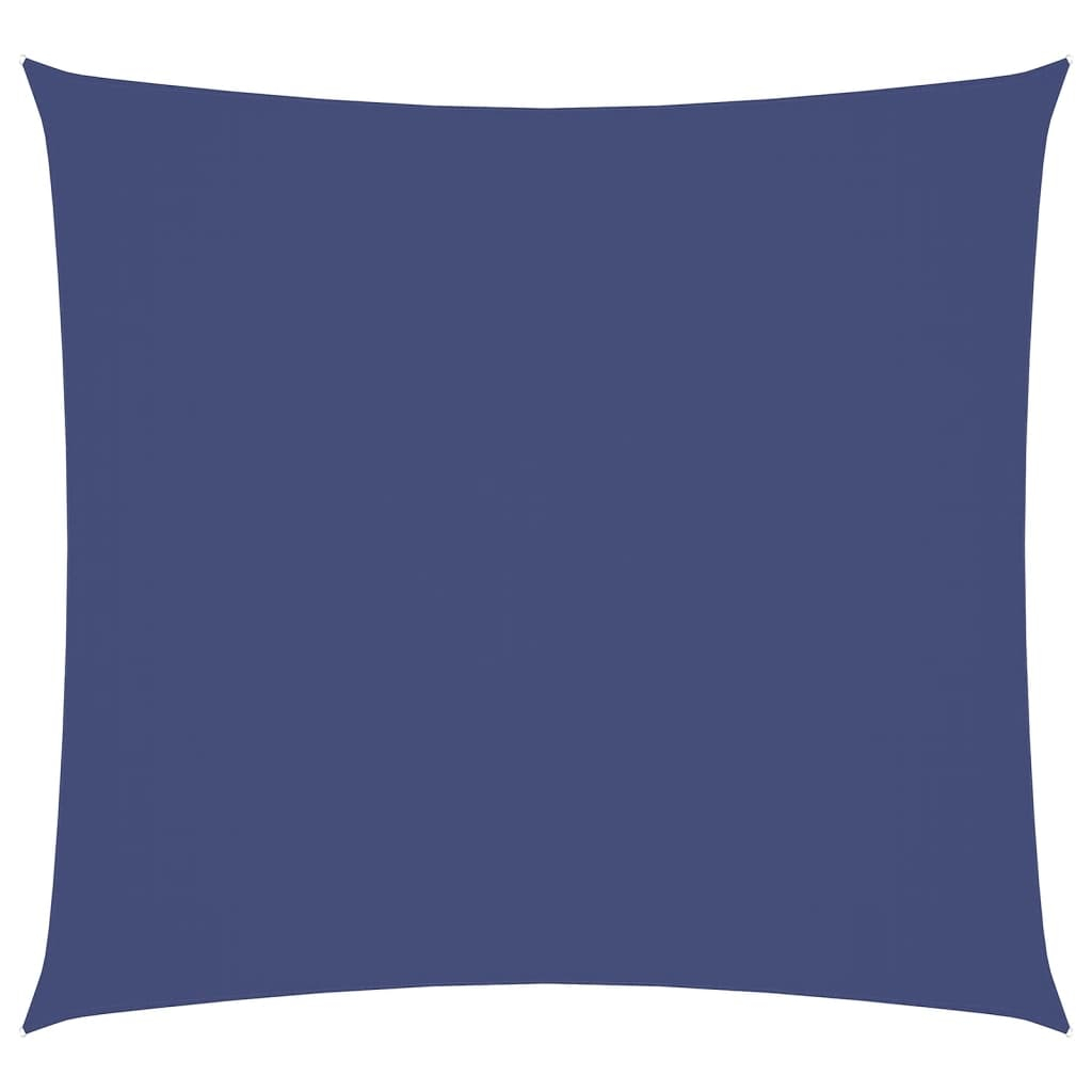 vidaXL toldo de vela cuadrado tela oxford azul 6x6 m