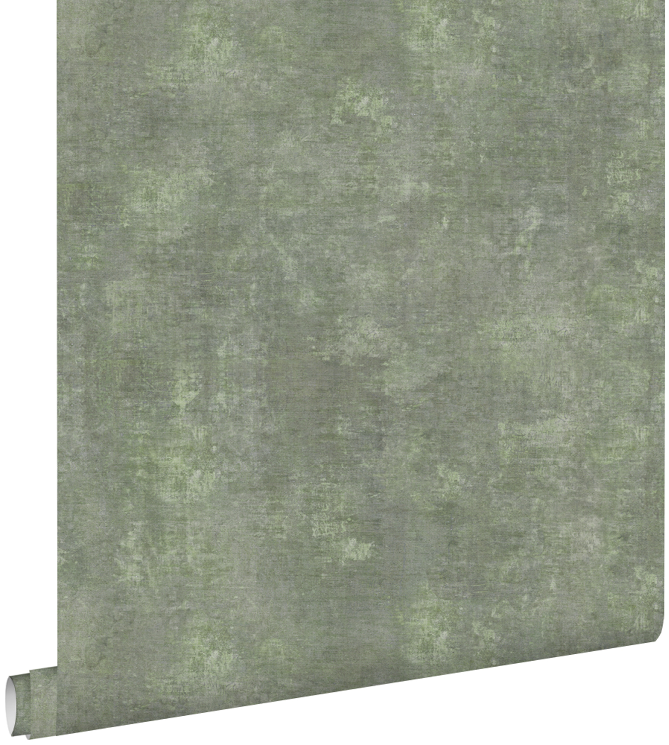 Estahome papel pintado aspecto de hormigón verde grisáceo 50 x 900 cm