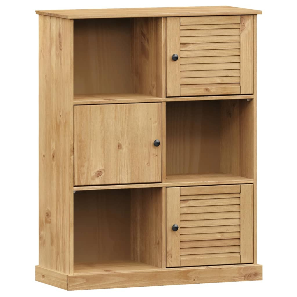 vidaXL librería vigo madera maciza de pino 90x35x114,5 cm
