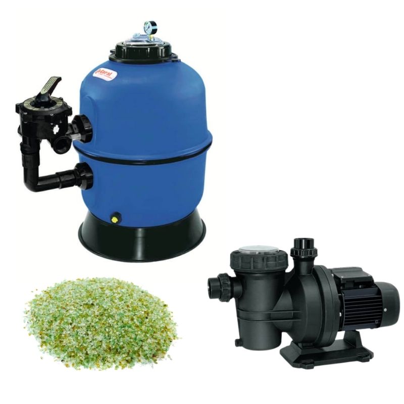 Filtro belice 400 con bomba atlantic + vidrio