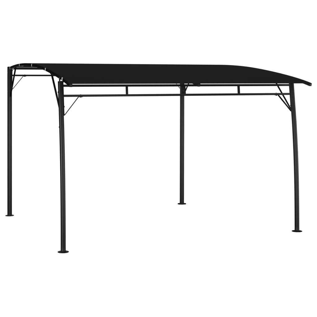 vidaXL toldo parasol de jardín gris antracita 3x3x2,55 m