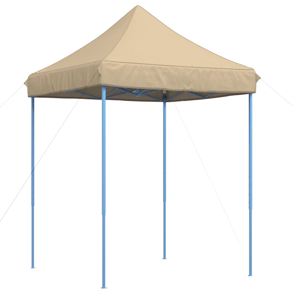vidaXL tienda de fiesta plegable pop-up beige 200x200x306 cm