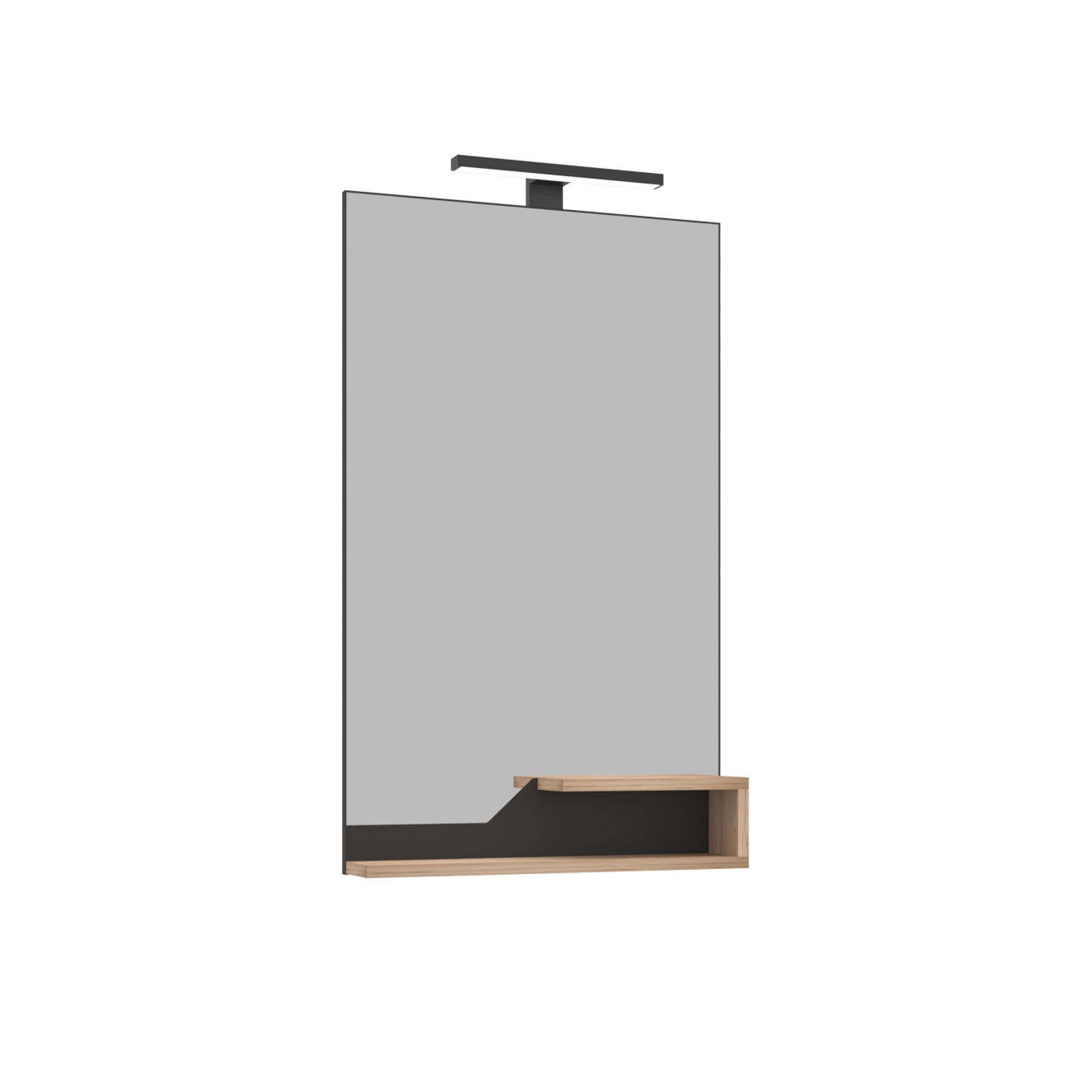 Espejo decorativo de madera <<galia 60>> - 60 x 14 x 100 cm - roble