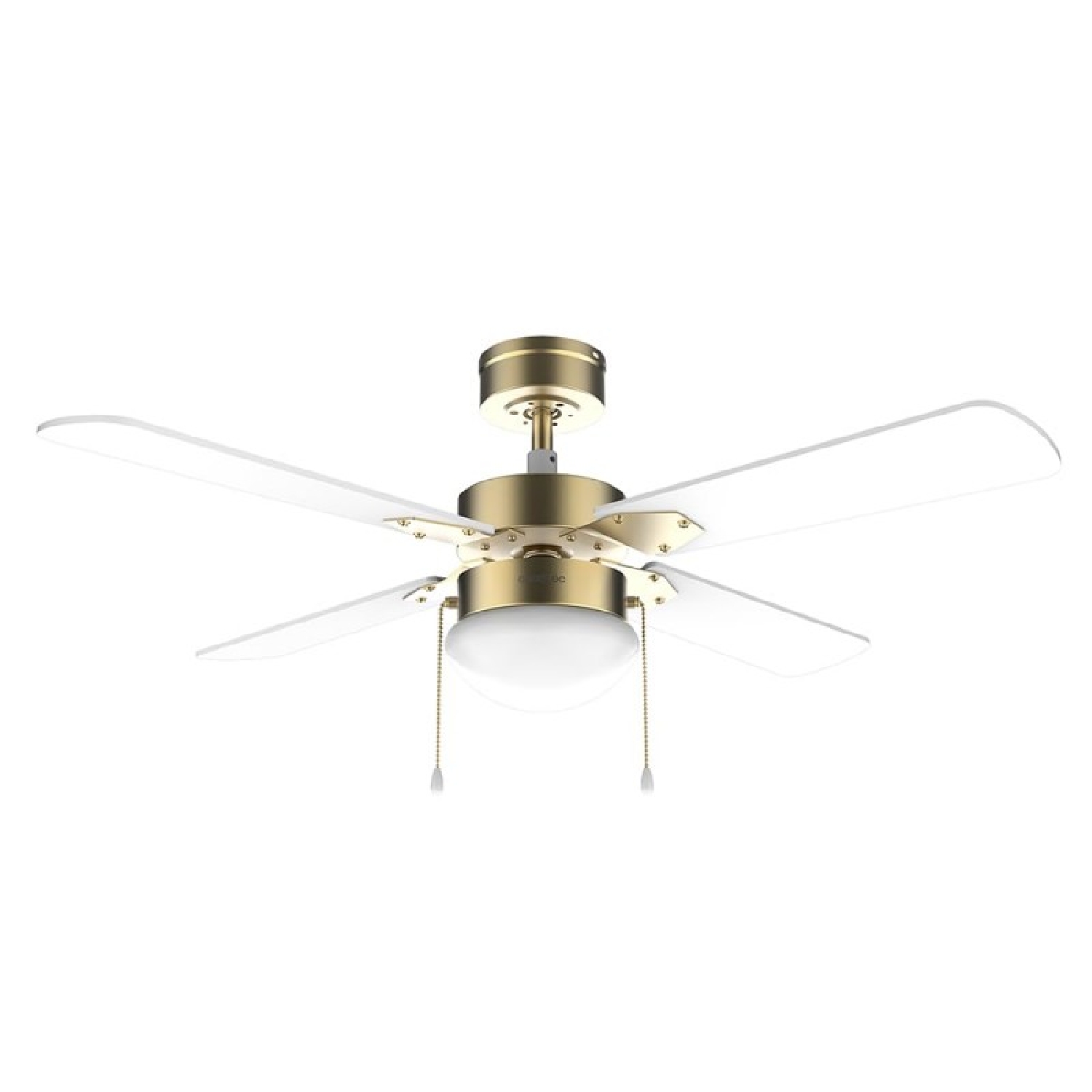 Cecotec ventilador de techo con luz energysilence aero 450 goldwhite de 50