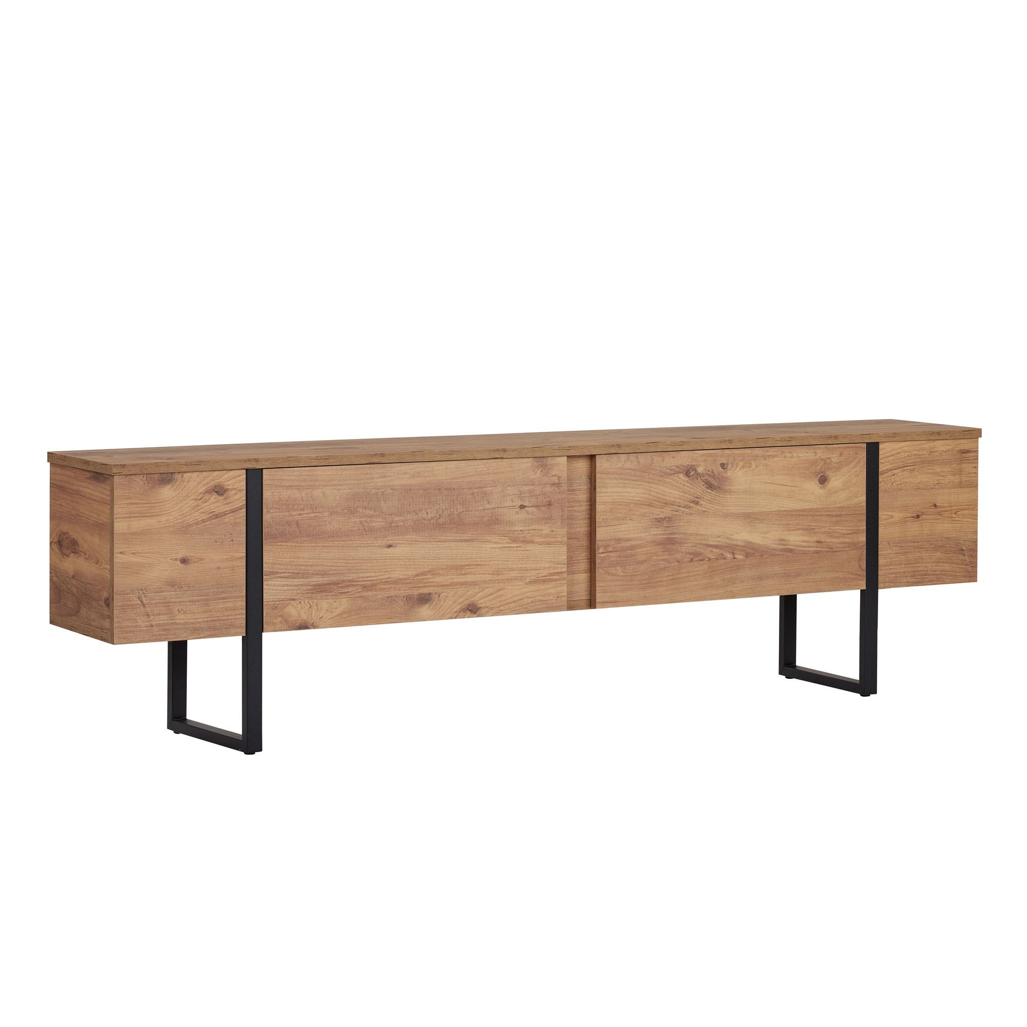 Mueble para la tele de madera <<onera>> - 180 x 30 x 50 cm - pino del atlán