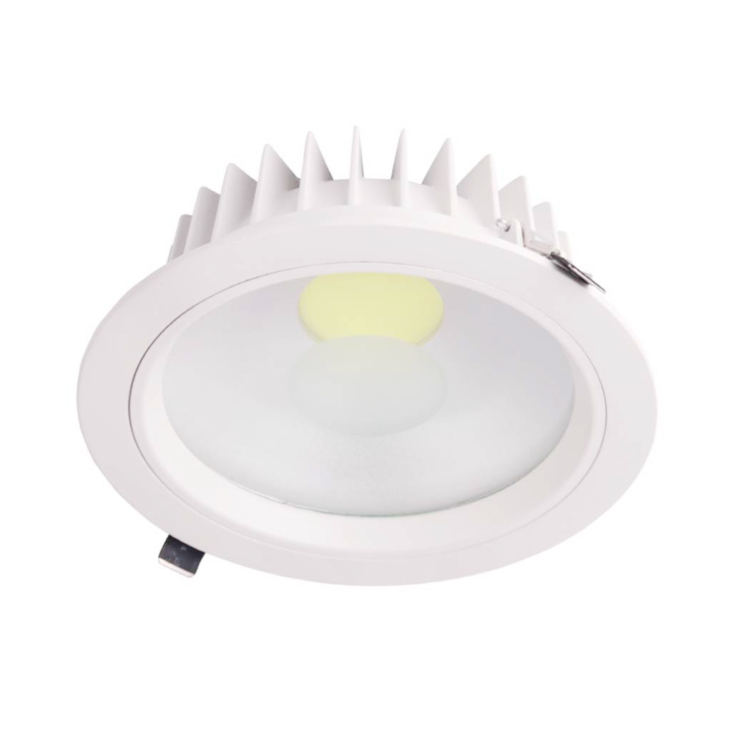 Downlight LED empotrable redondo 18w 1539lm ø20cm 4000k blanco eilen
