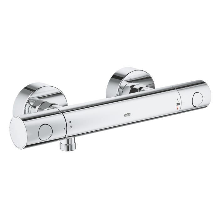 Grohe precision get mezclador termostático de ducha, montaje en pared, indi