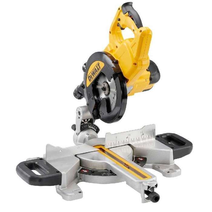 Tronzadora radial eléctrica Dewalt dws773 - ø216mm - 1300w - inclinación 48