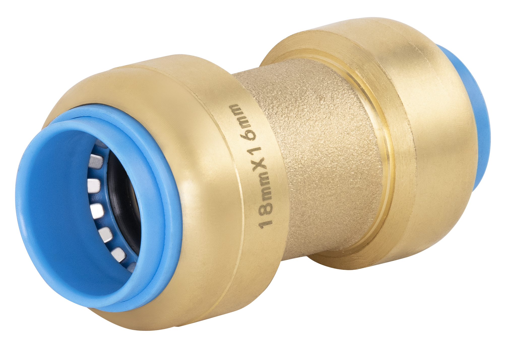 Conector automático universal de unión reducida ø18 - ø16 tout push