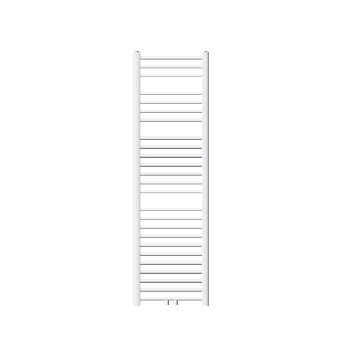 Radiador de baño - 400 x 1500 mm - blanco ecd germany