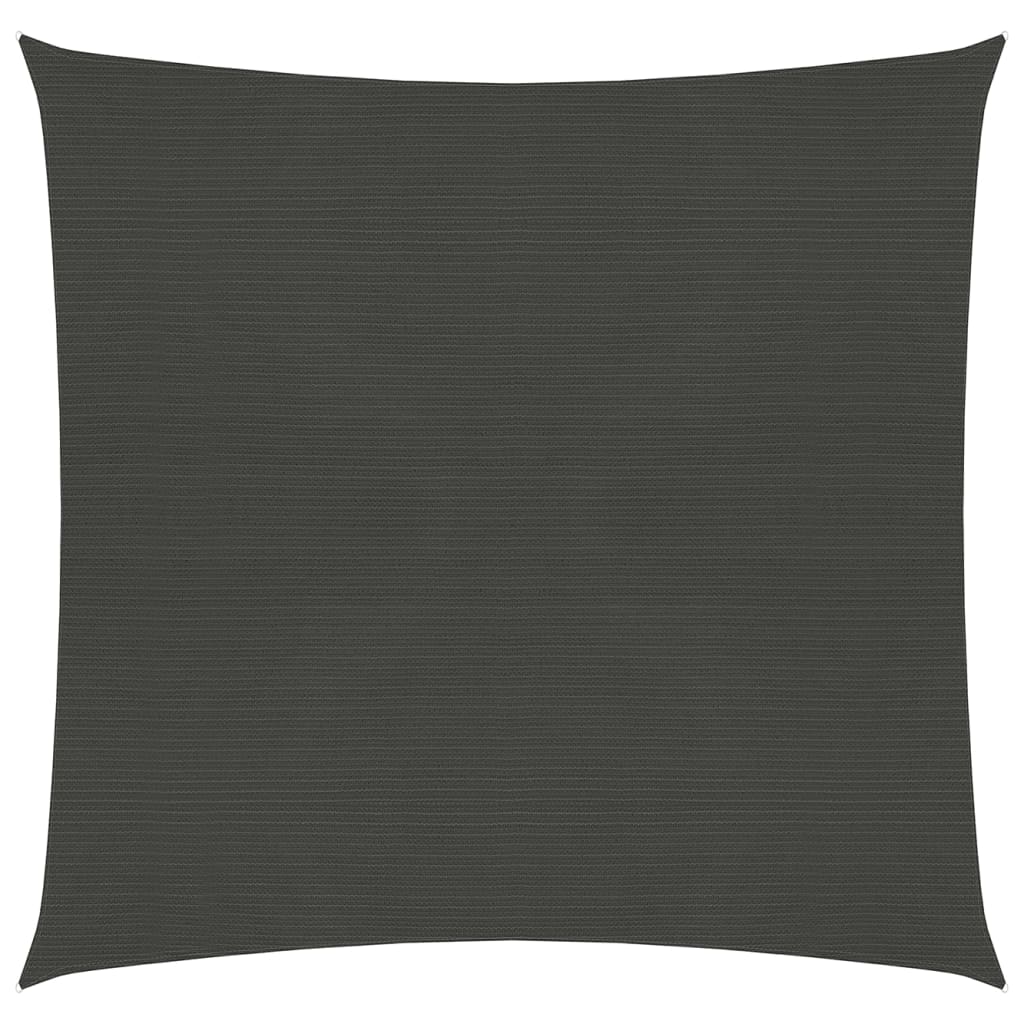 Vela de sombra 160 g/m² antracita 7 x 7