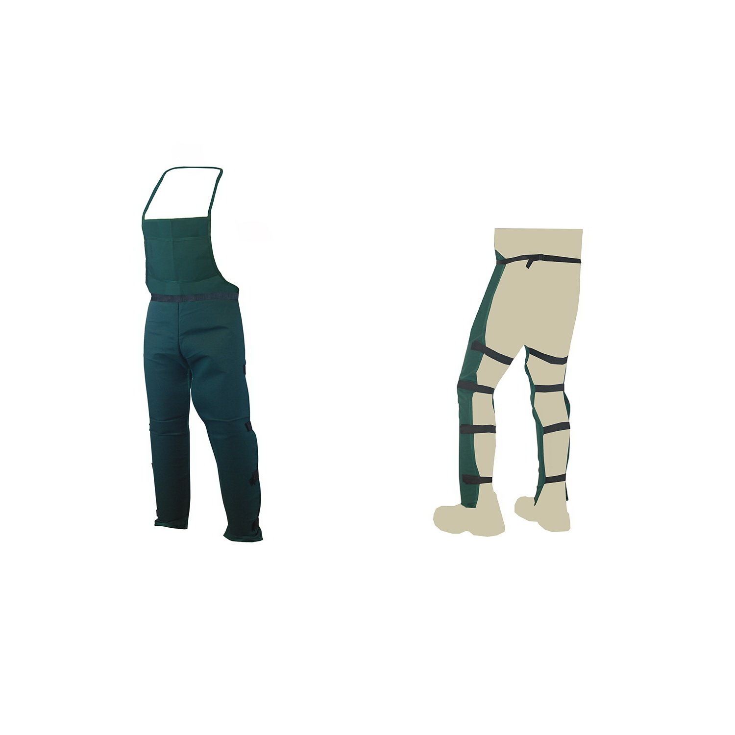 Peto protector para desbrozadora talla m pattones