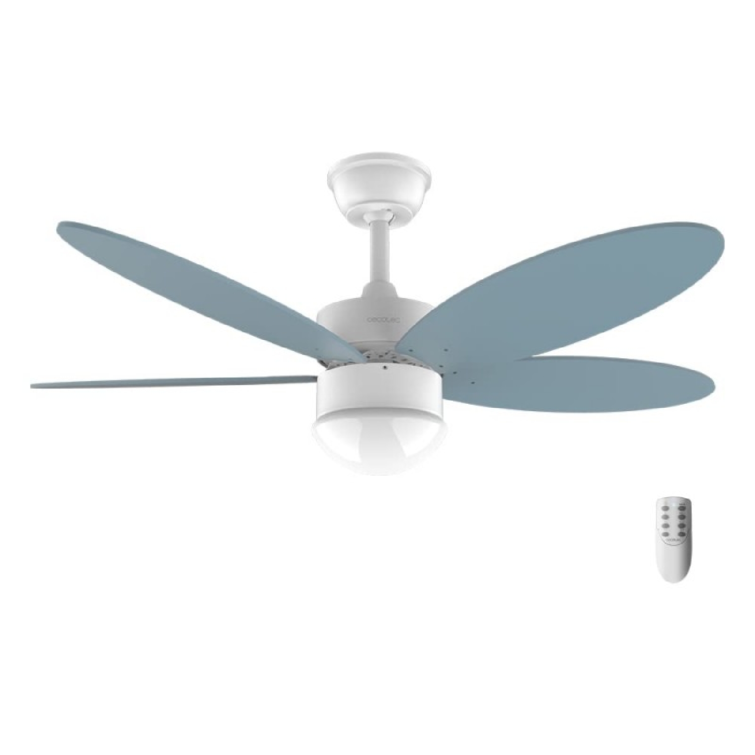 Cecotec ventilador de techo con luz energysilence aero 4260 sky. 40 w