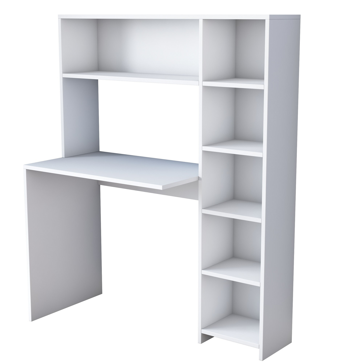 Escritorio de madera <<haham>> 113 x 40 x 142 cm - blanco