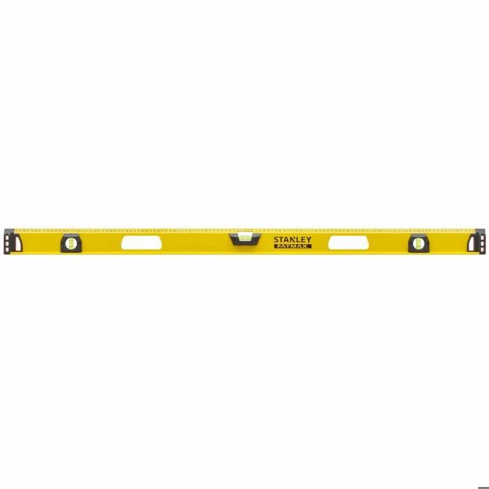 Nivel de burbuja - stanley - fatmax i-beam - 120 cm - aluminio - precisión