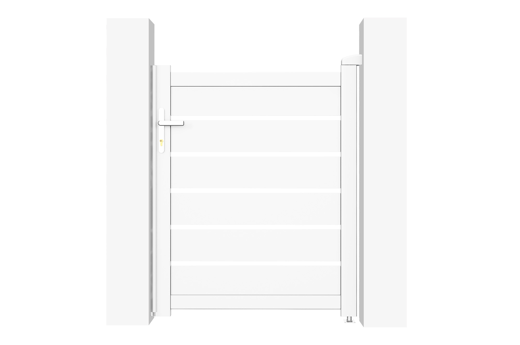 Puerta peatonal blanco vogel 1m h.120cm