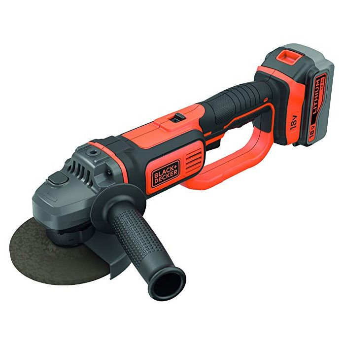 Angola smerigliatrice black&decker bcg720m1-qw 0717691 - batería li-ion 18v